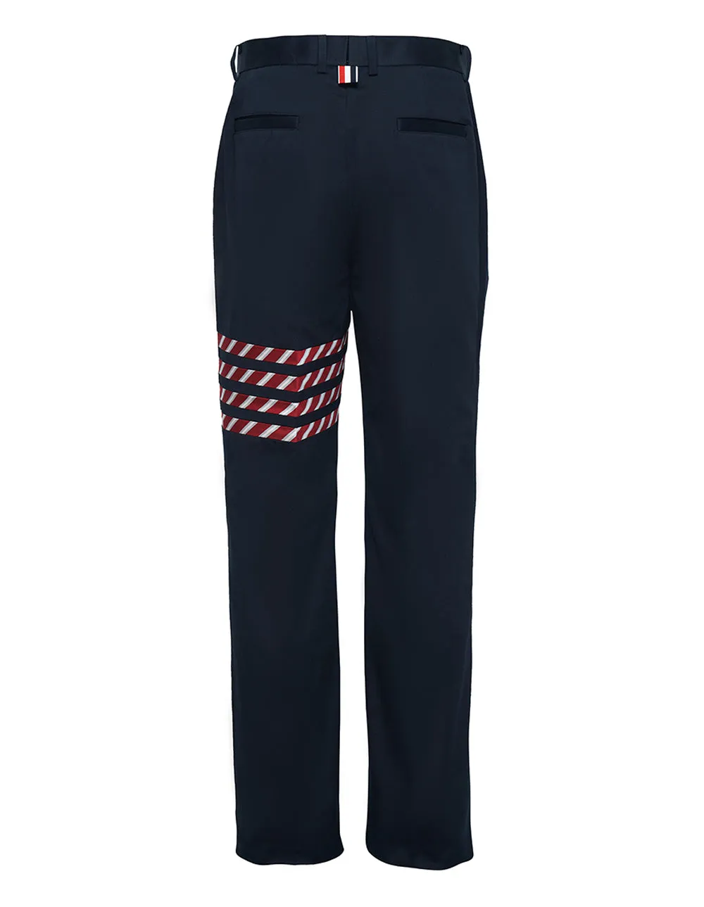 4Bar Belt Loop Straight Leg Trousers