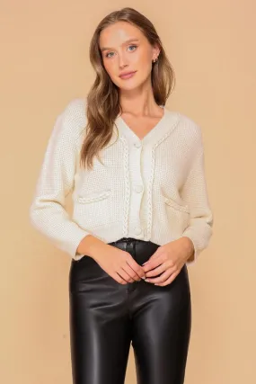 Braid Detail Cardigan