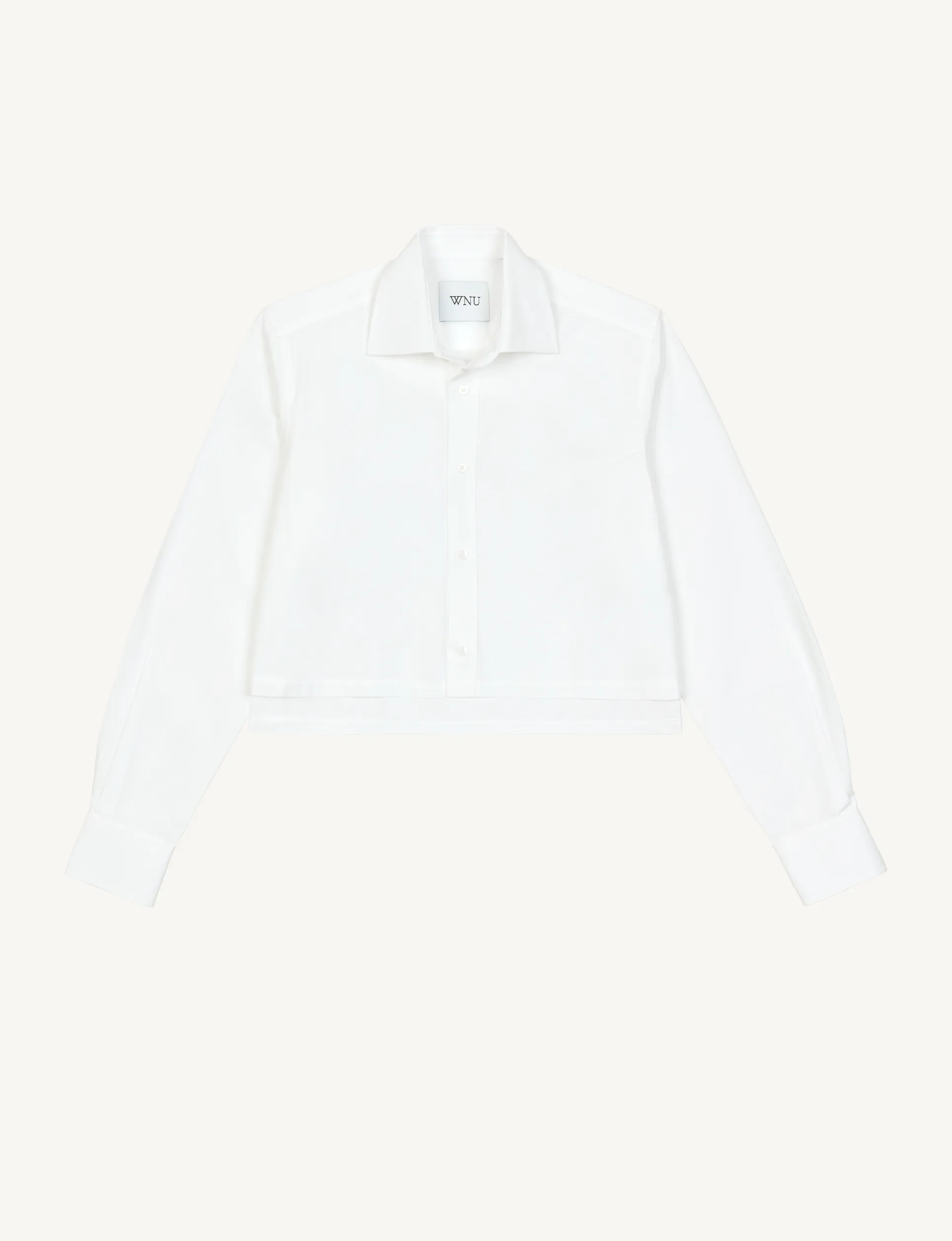 Iris: Poplin, White