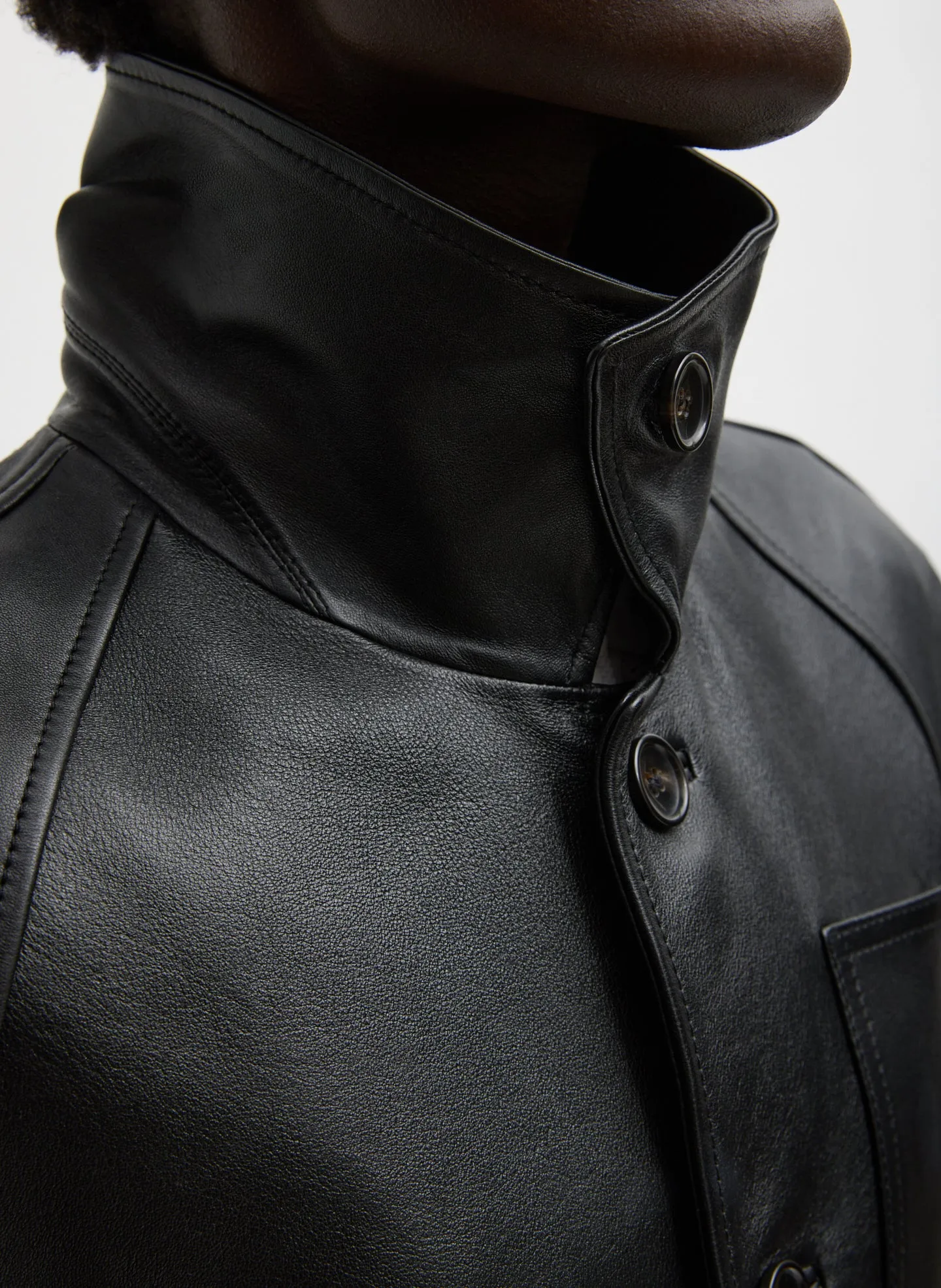 Leather Carcoat
