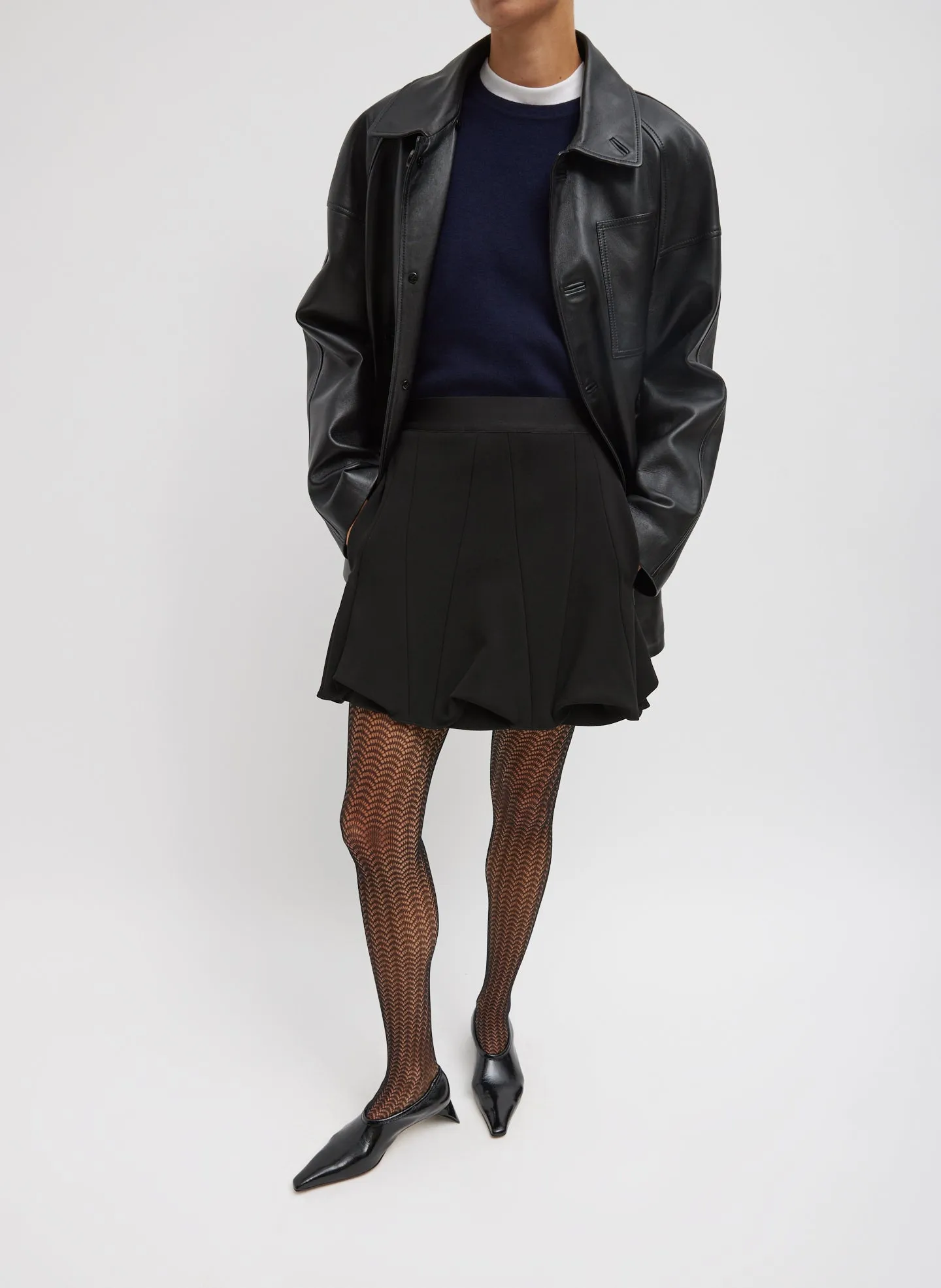 Leather Carcoat