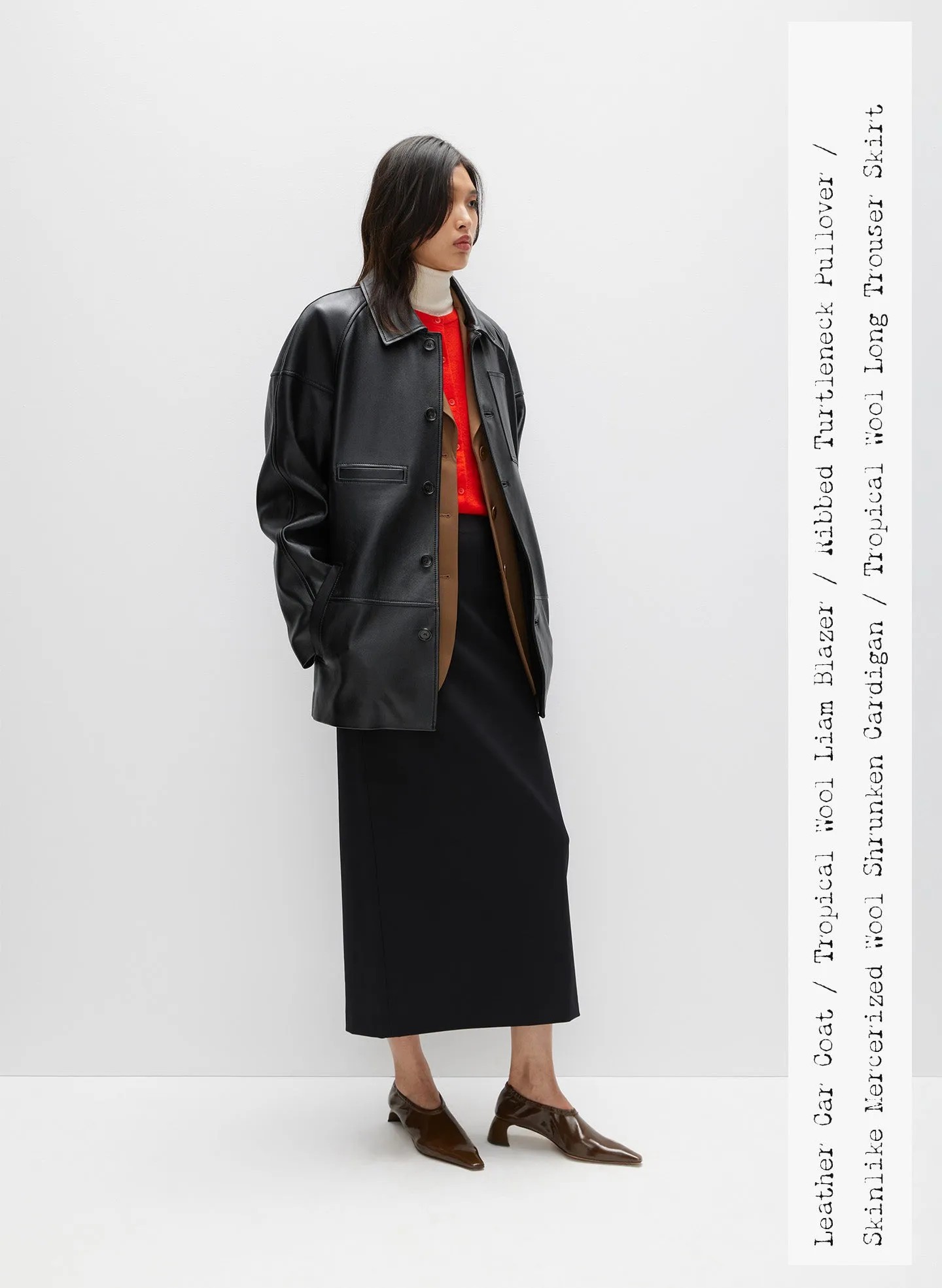 Leather Carcoat