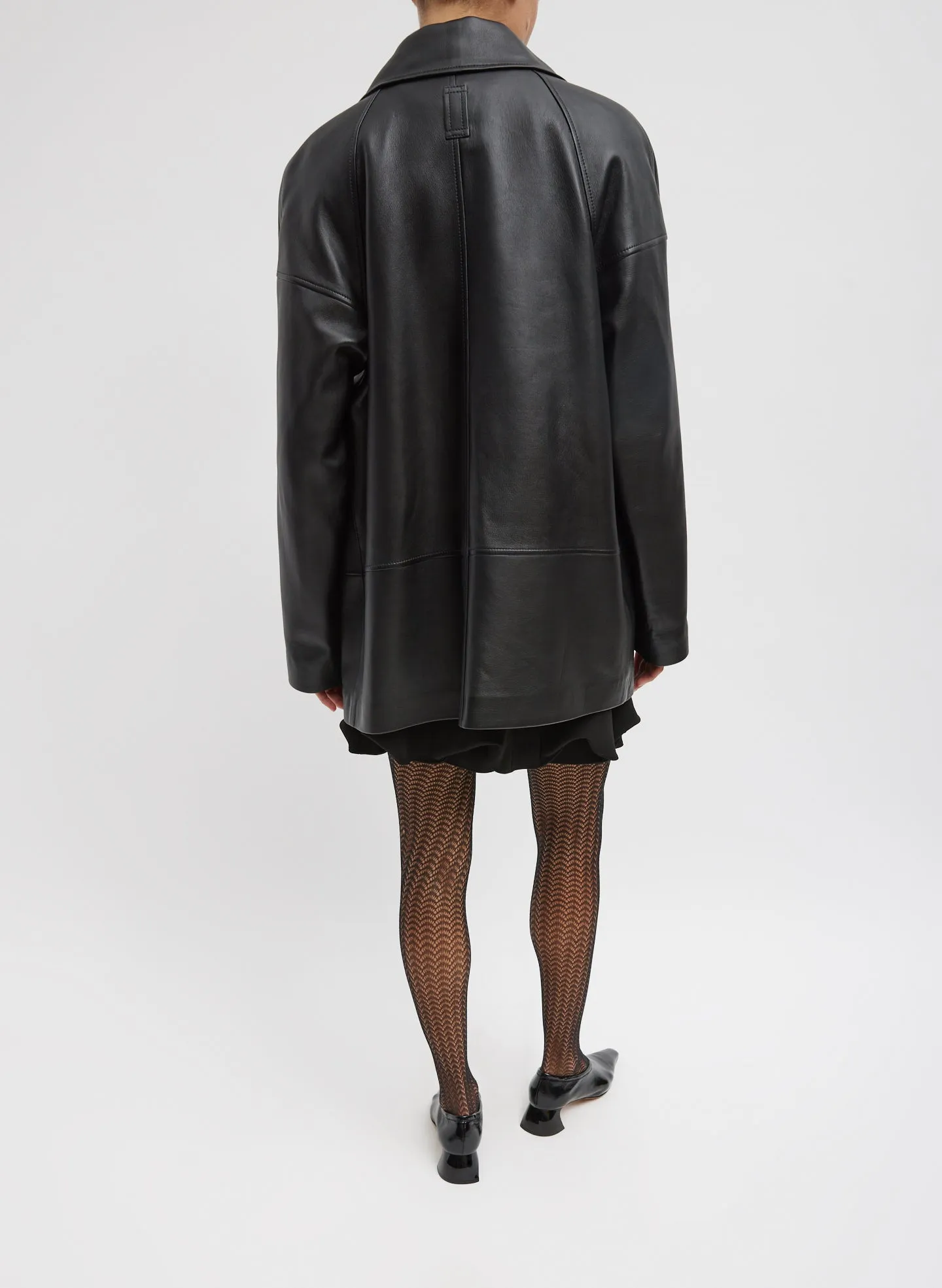 Leather Carcoat