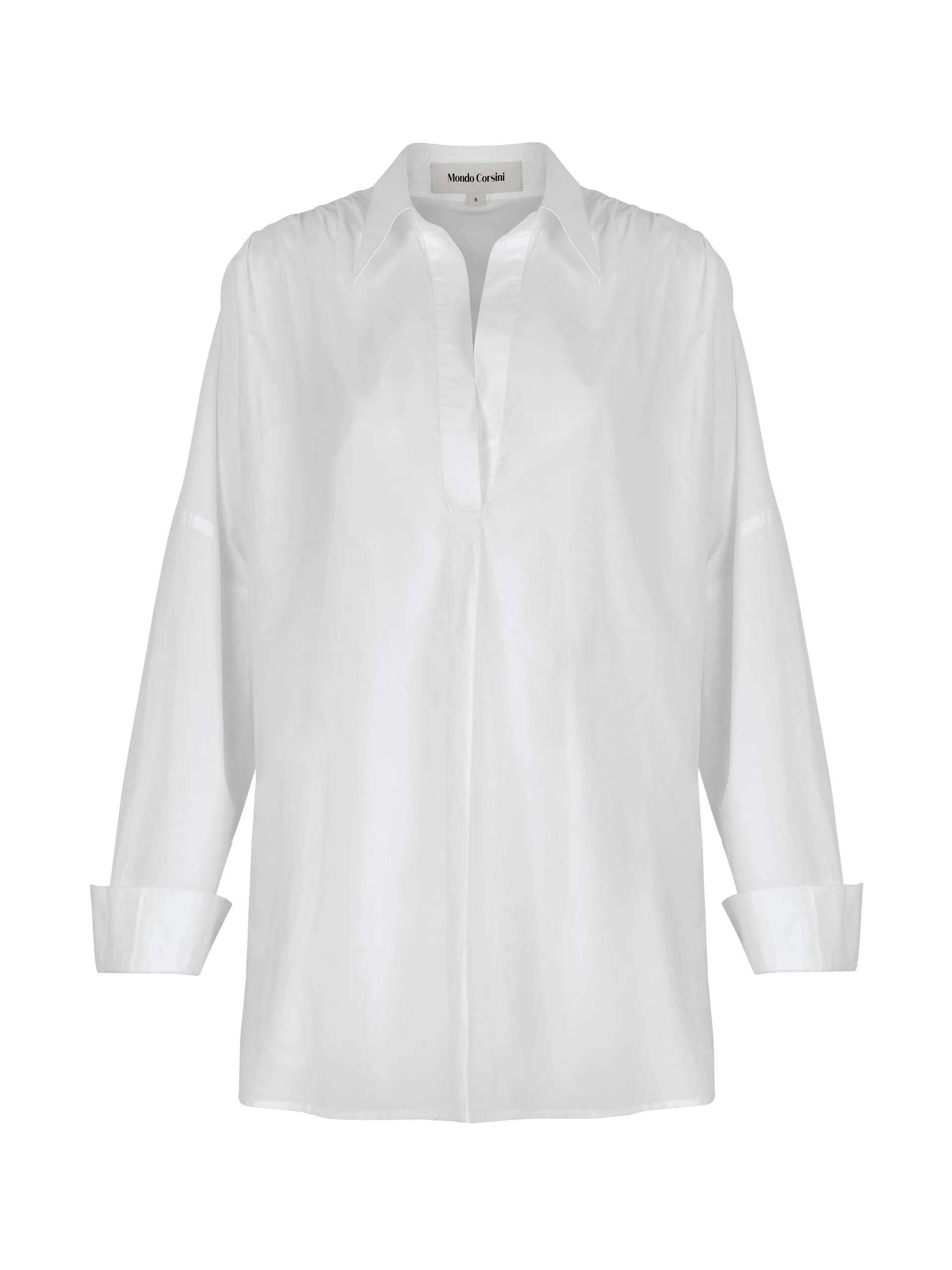 Letizia white cotton shirt
