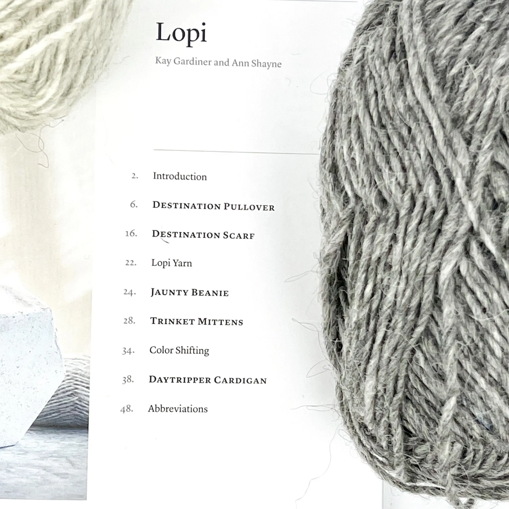 MDK Field Guide No. 17 LOPI by Modern Daily Knitting - Mary Jane Mucklestone - Five knitting designs for Lettlopi yarn