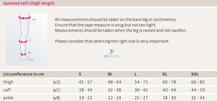 Medi Duomed Regular Class 2 Closed Toe Compression Tights