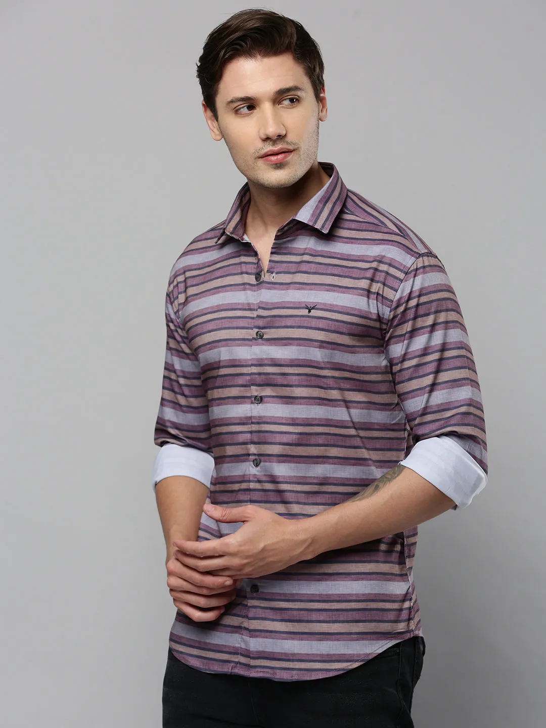 Men Multi Striped Casual Shirt