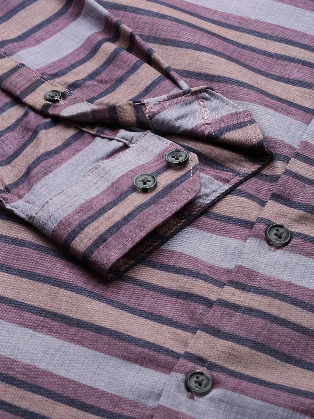 Men Multi Striped Casual Shirt