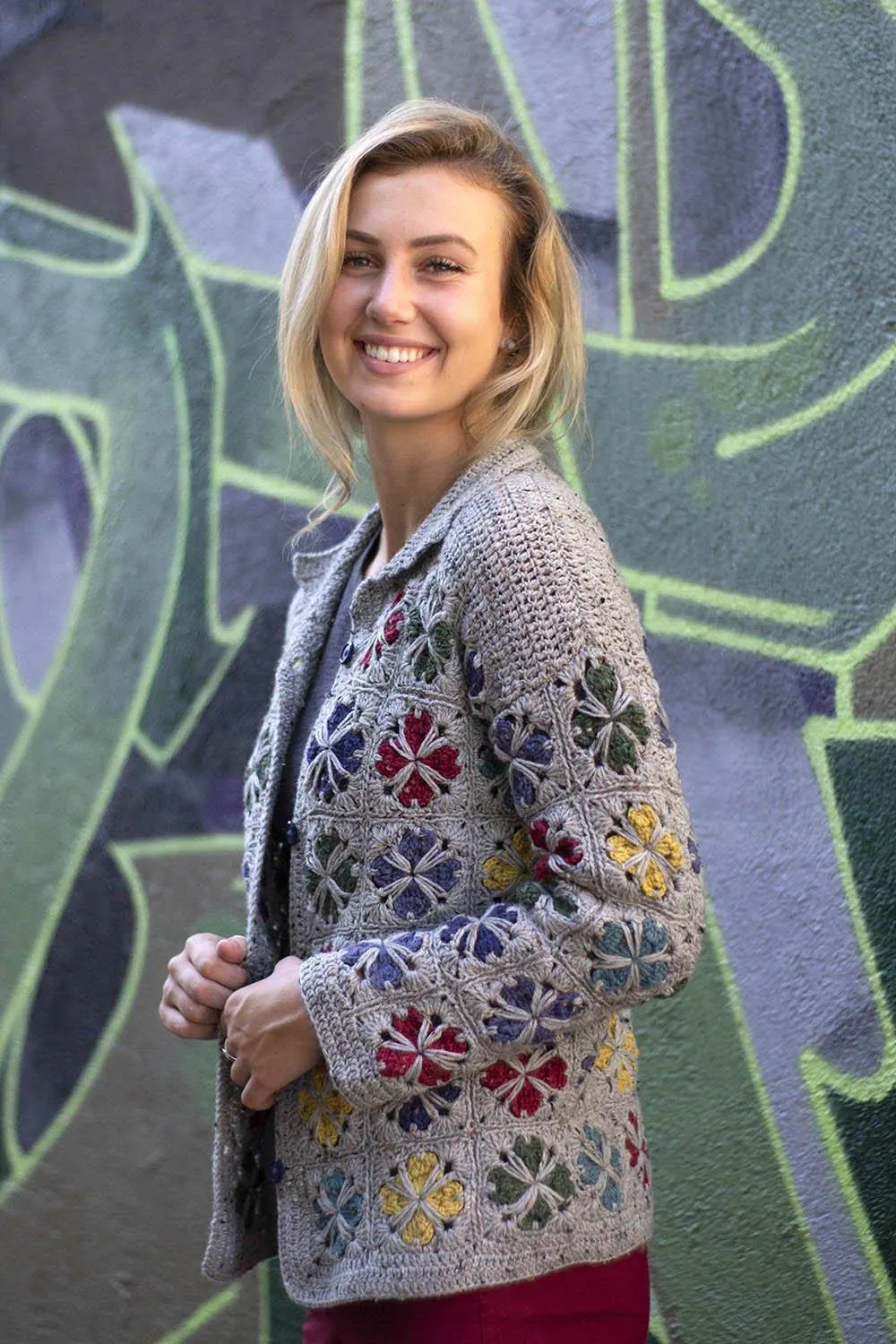 Mod Tiles Cardi