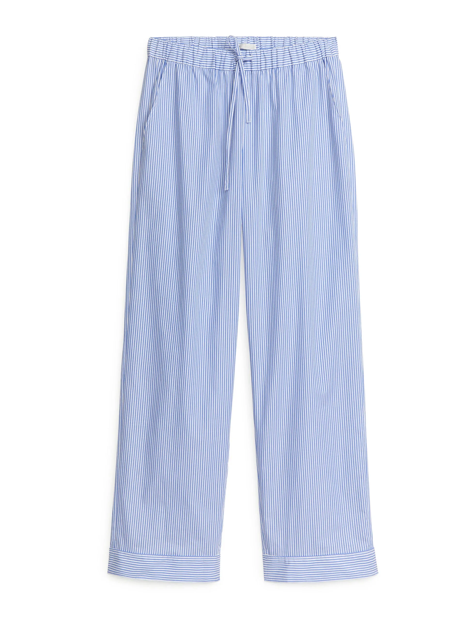 Poplin pyjama trousers