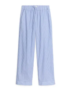 Poplin pyjama trousers