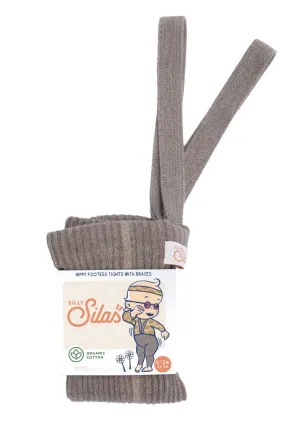Silly Silas: Hippy Footless Tights - Cocoa Blend