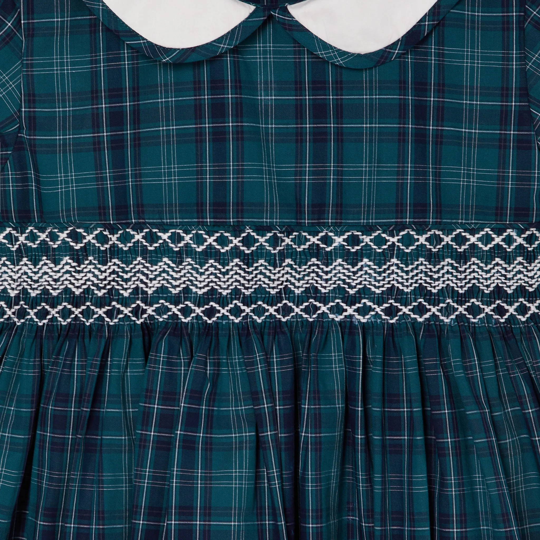 Smocked Girls Dress - Ginny