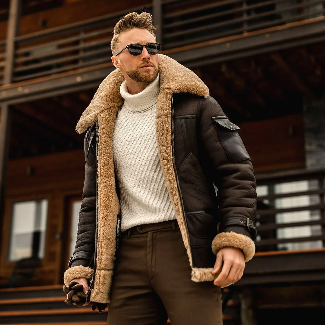 Stylish Leather Winter Jackets - Comfortable & Versatile