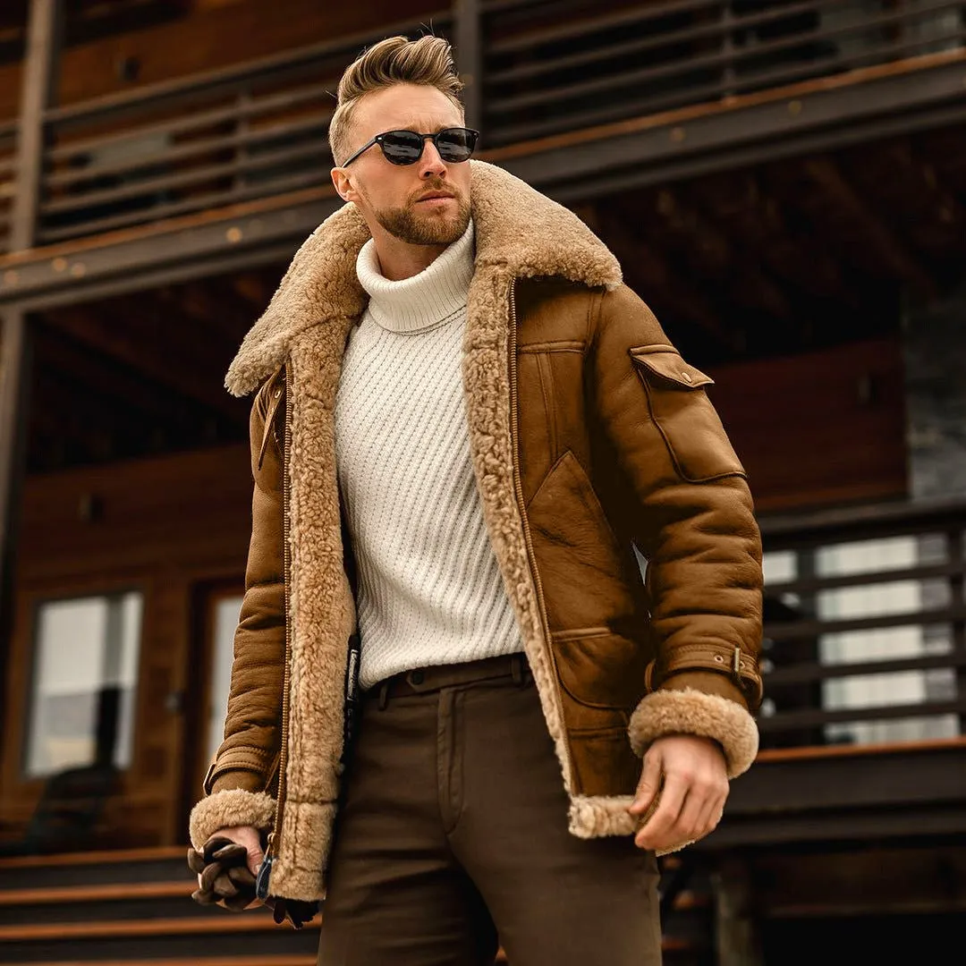 Stylish Leather Winter Jackets - Comfortable & Versatile