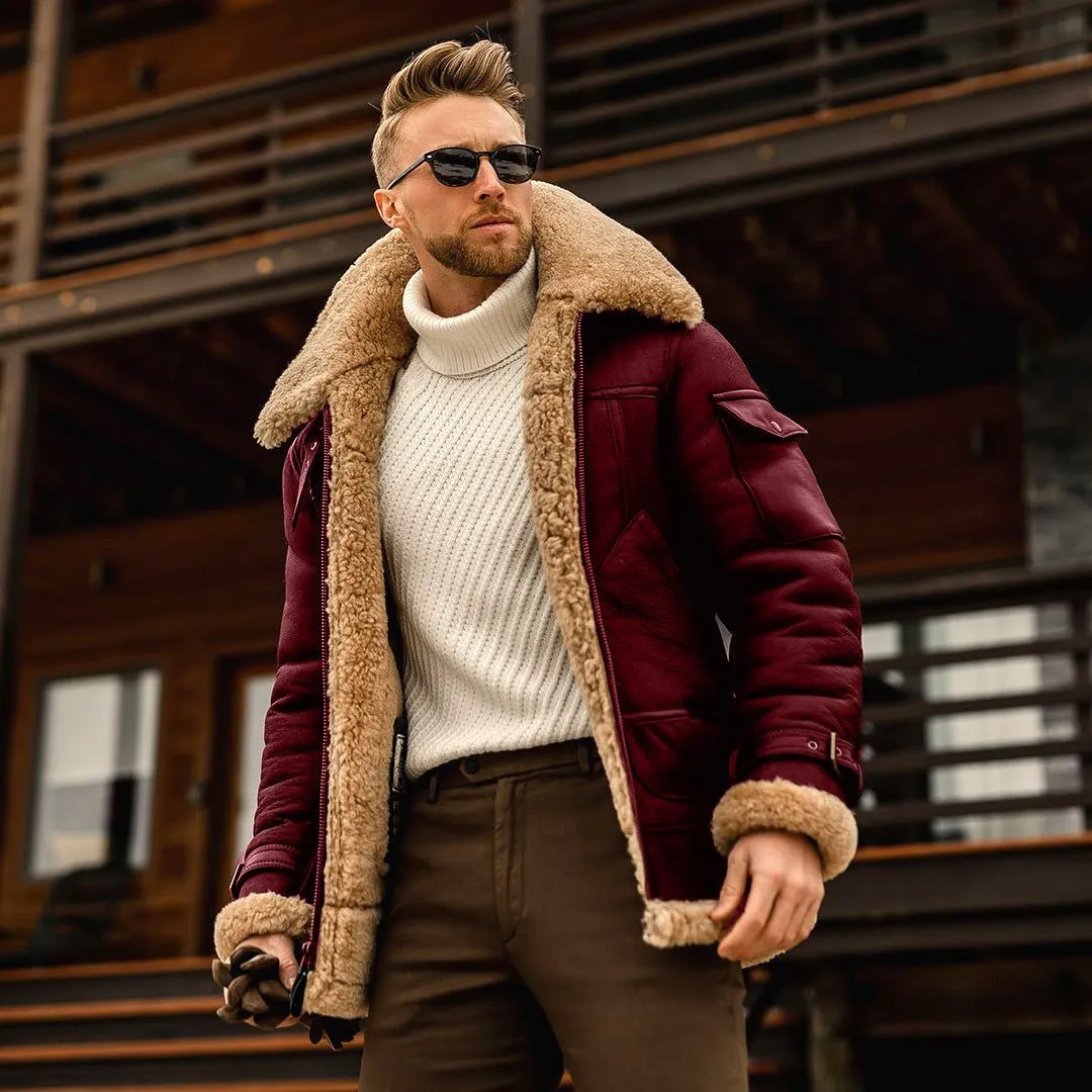 Stylish Leather Winter Jackets - Comfortable & Versatile